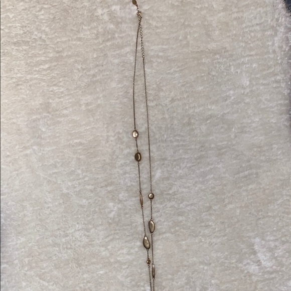 Loft Long charm gold  tone necklace - Picture 6 of 8